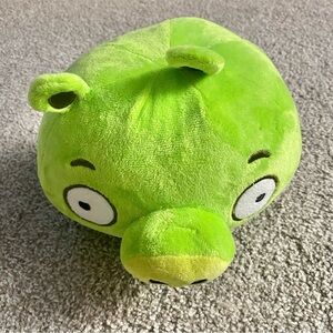 Angry Birds 5” Green Pig Stuffed Animal Plush Rovio Video Game